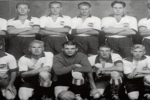 Bilde av Fotballaget Tempo - kretsmestere 1936
